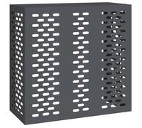 vidaXL Housse de climatiseur, anthracite, 110 x 50 x 105 cm