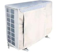 Housse de climatiseur Housse de climatiseur extérieur Tissu Oxford imperméable Protection UV Générique pour climatiseur Housse exté