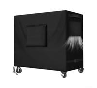 Housse de coffre à glace robuste et imperméable à l'eau pour chariot de refroidissement, protection contre la poussière, pour jardin, barbecue, 86,4 x 50,8 x 81,3 cm