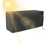Housse de coffre de terrasse résistante aux intempéries - Boîtier de protection toutes saisons, protection UV bloquant le , couche de défense de stockage extérieur imperméable, solution d'équipe