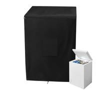 Housse de congélateur - Protection imperméable contre la poussière pour coffre, enveloppe en tissu Oxford avec double ouverture sur le dessus | Bouclier fiable résistant aux intempéries, balcon,