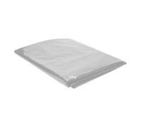 Housse de conteneur 1000L en tissu polyester avec accès, Silver | Tissu en polyester robuste, coutures renforcées, résistant à l ' eau, barrière spéciale pour le stockage