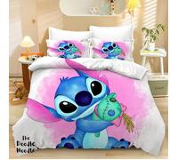 Housse de Couette 1 Personne Microfibre Parure de Lit Enfant Housse de Couette 150x200cm