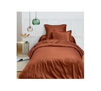 Housse de couette 140 x 200 cm Prémium pour lit 1 place - Prémium Paprika