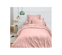Housse de couette 140 x 200 cm Prémium pour lit 1 place - Prémium Rose Dragée