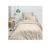 Housse de couette 140 x 200 cm Prémium pour lit 1 place - Prémium Sable