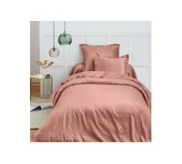Housse de couette 140 x 200 cm Prémium pour lit 1 place - Prémium Vieux Rose