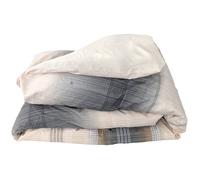 Housse de couette 140x200 cm percale coton ESTEBAN Beige