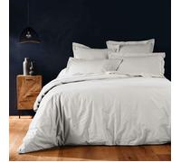 Douceur d'Intérieur Housse de couette Lina 260 x 240 cm 100% coton Blanc