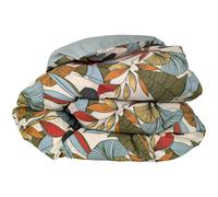 Housse de couette 200x200 cm percale 100% coton CASCADE vert sauge