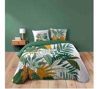 Housse de couette 240 x 220 cm coton 42 fils + 2 taies Florida