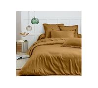 Housse de couette 240 x 220 cm Prémium pour lit 2 places - Prémium Caramel