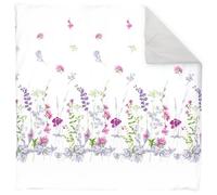 Housse de couette 240x220 cm coton PRETTY blanc