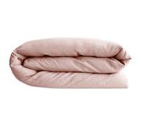 Housse de couette 240x220 cm lit lin lavé SONATE Rose