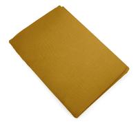 Housse de couette 240x220 cm mousseline de coton MILOS jaune gold