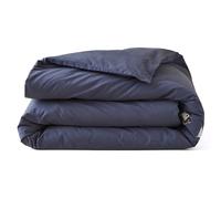 Housse de couette 240x220 cm percale VALLEE brodée pierre bleue
