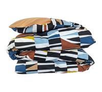 Housse de couette 280x240 cm pur coton PIETRO multicolore