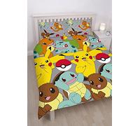 Housse de Couette avec imprimé Pokémon - Multicolore - pour lit Double.