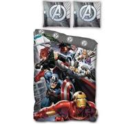Housse de couette - Avengers Marvel Disney - 140x200 cm - 1 taie 63x63 cm - 100% Microfibre