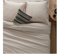 Housse de couette ""Carina"" coton beige 140x200cm - Atmosphera Créateur d'intérieur
