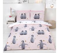 Enfants Filles Set Housse de Couette Double Literie - Stars Licornes Princesse