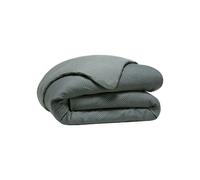 Housse De Couette En Microfibre Bleu 240x220cm Bleu
