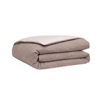 Housse De Couette En Percale De Coton Beige 240 X 220 Cm
