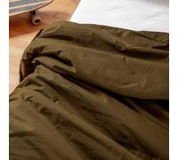 Housse De Couette En Percale De Coton Bio Lavé Pour Lit 1 Personne Toundra 140X150