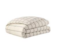 Housse De Couette En Percale De Coton Blanc 260 X 240 Cm