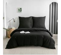 Housse de couette - Good Nite - Microfibre - 200 x 200 cm - Noir