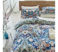 Housse de Couette imprimée en Percale de Coton, Ikebana Damask, 140x200 cm, Designers Guild