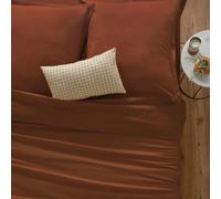 Housse de Couette Intérieur 140x200cm Terracotta