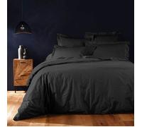Housse de Couette ""Lina"" 220x240cm Noir