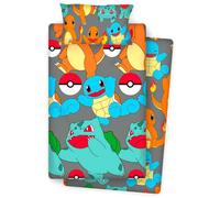 Housse de couette - NINTENDO - Pokémon - Multicolore - Tissu doux - Lavable