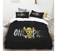 Housse De Couette One Piece Luffy Chopper Et Autres Affiches Style Dessin Anime Animation Pour Enfants Impression Hd Douce Confortable Respirante