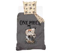Housse De Couette One Piece Vogue Merry Coton Gris 140X200 63X63