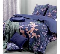Housse de couette - Paola - 240x260 cm - Bleu - Motifs variés - Naturelle
