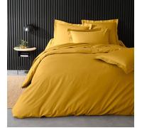 Housse de Couette Percaline 240x260cm Curry