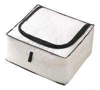 Housse de couette pour ranger les vêtements sous le lit | Grand sac de rangement en polypropylène pour couettes et vêtements, panneau transparent pour une visualisation facile