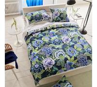 Housse de Couette, Rose DE Damas Indigo, 260 x 240 cm, Designers Guild