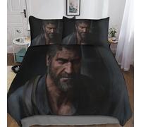 Housse De Couette The Last Of Us D Motif Imprim¿¿ Parure De Lit Housses De Couettes Series En Microfibre Avec Fermeture ¿¿Clai Parure De Couette Avec Ta