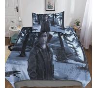 Housse De Couette The Last Of Us Pour Enfant Fille, Parure De Lit Housses De Couettes En Microfibre Avec Motif Series Parure De Couette Avec ¿¿Clair, E