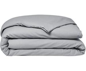 Housse de couette TODAY Essential, 220 x 240 cm, 2 personnes, 100% Coton uni, Acier