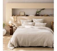 Housse de couette unie 100% Coton - MATT & ROSE - GAZE DE COTON - Coloris Naturel - 260x240 cm