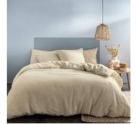 Housse de couette unie en Lin - MATT & ROSE - PASSION LIN - Coloris Ivoire - 260x240 cm