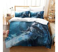 Housse De Couette World Of Warcraft Parure De Lit D Game Wallpaper Housse De Couette Microfibre,Housse De Couette Avce Taies D'oreiller Single£¿Xcm£©
