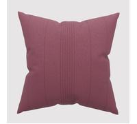 Soleil d'ocre, Adele Housse de Coussin, Coton, Framboise, 40x40 cm