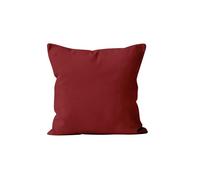 Housse de coussin 40x40 cm ALIX rouge, par Soleil d'ocre