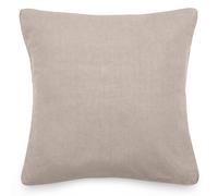 Housse de coussin 45x45 cm 50% lin et 50% coton collection OPERA DECO ficelle