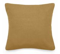Housse de coussin 45x45 cm 50% lin et 50% coton collection OPERA DECO foin